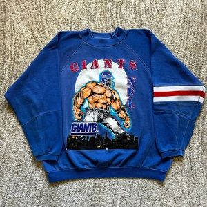 Vintage New York Giants Crew Neck Sweater